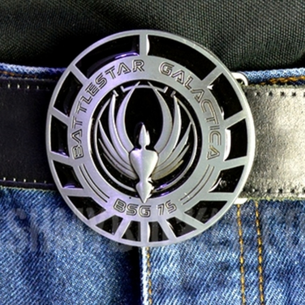 New Battlestar Galactica BSG belt buckle